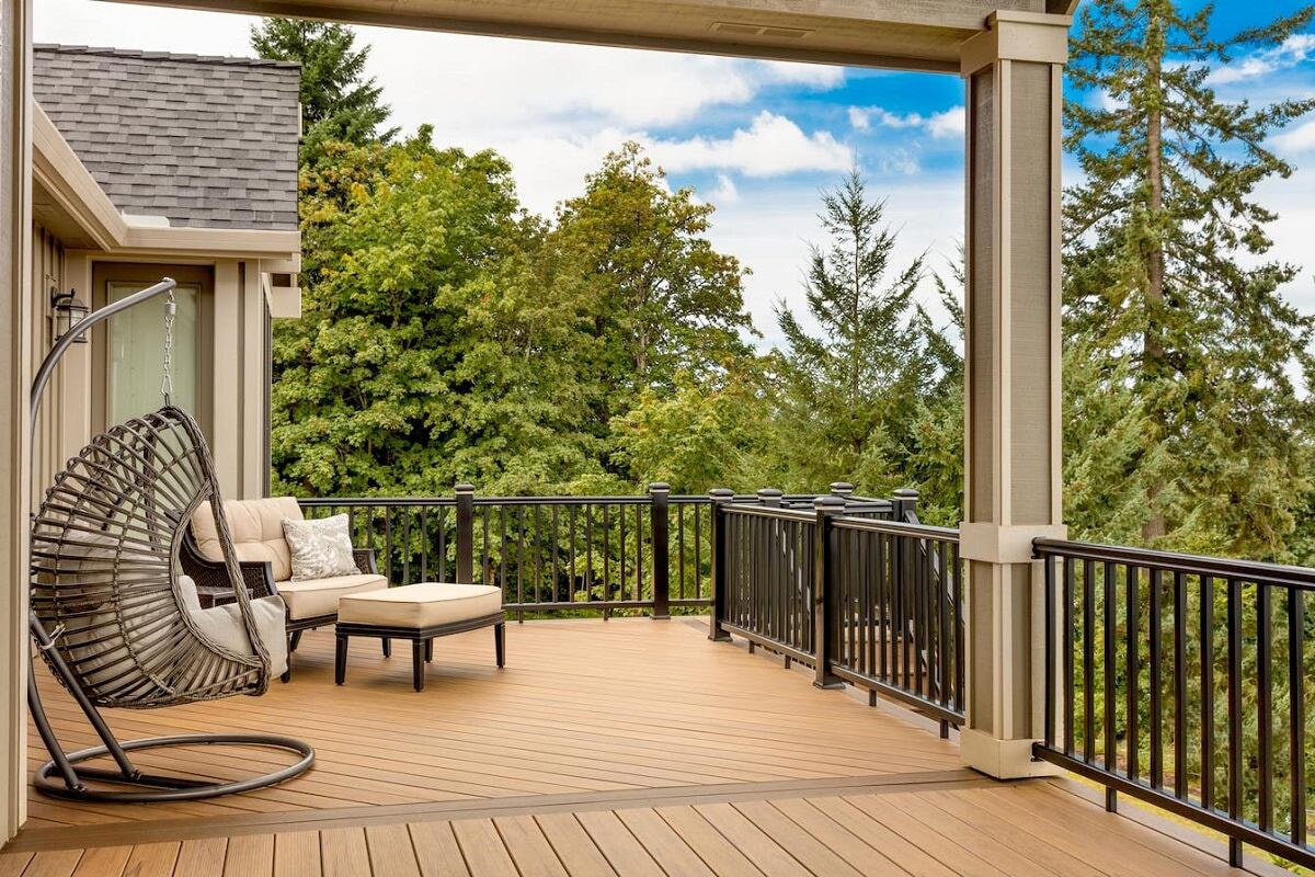 chair on deck
